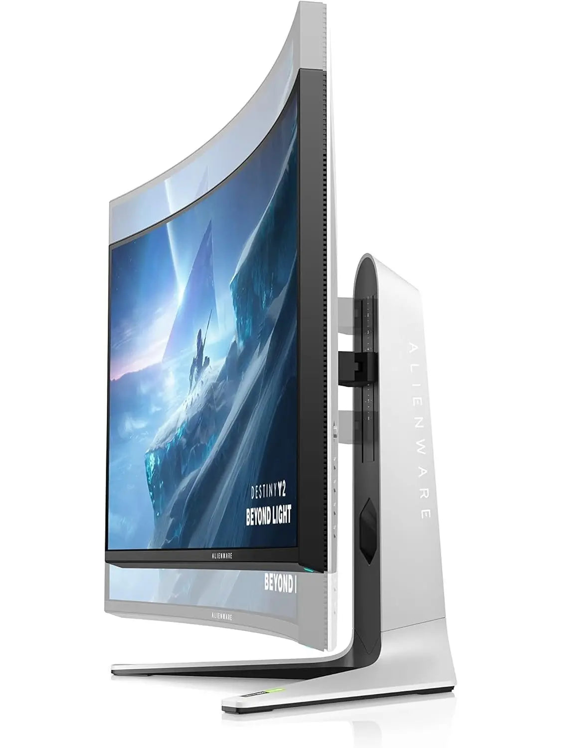 Ultrawide Curved Gaming Monitor 38 Inch, 144Hz Refresh Rate, 3840 x 1600 WQHD, IPS, NVIDIA, 1ms Response Time, 2300R Curvature, VESA Display HDR 600, AW3821DW - White