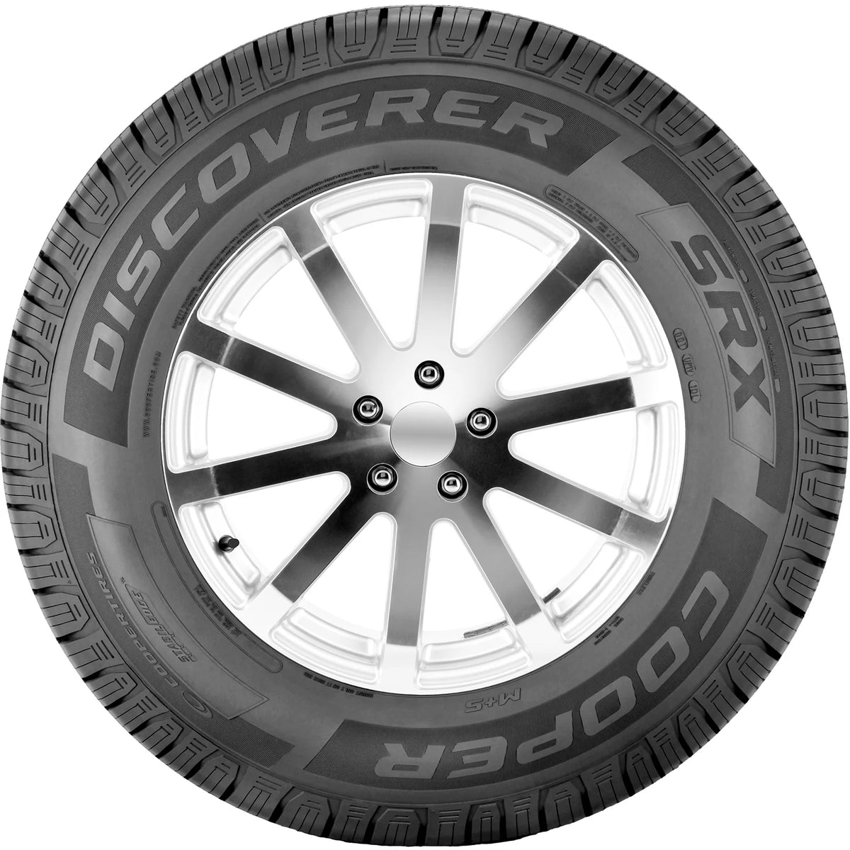 Pair of 2 (TWO) SRX 265/70R16 112T AS A/S All Season Tires Fits: 2015 TRD Pro, 2000-06 SR5