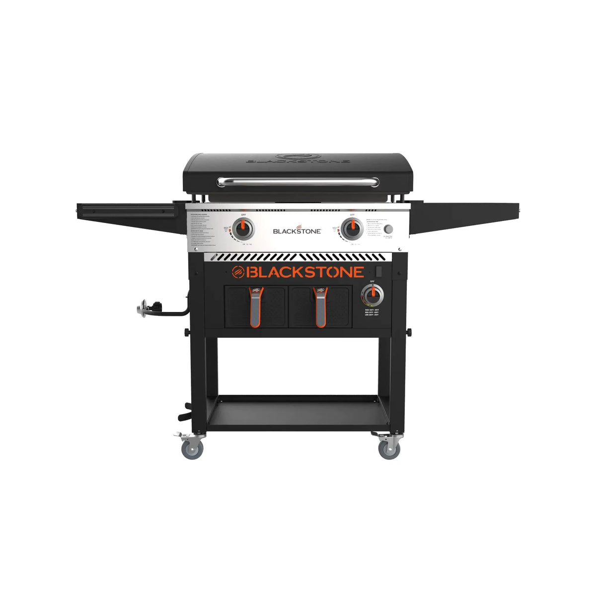Clearance Sale 2-Burner 28" Griddle with Electric Air Fryer and Hood
