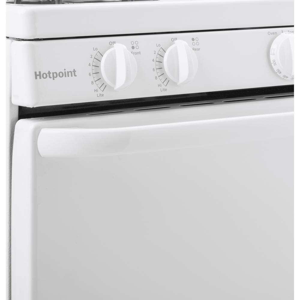 20 in. 4 Burner Element Free-Standing Electric Range in White Configuration B