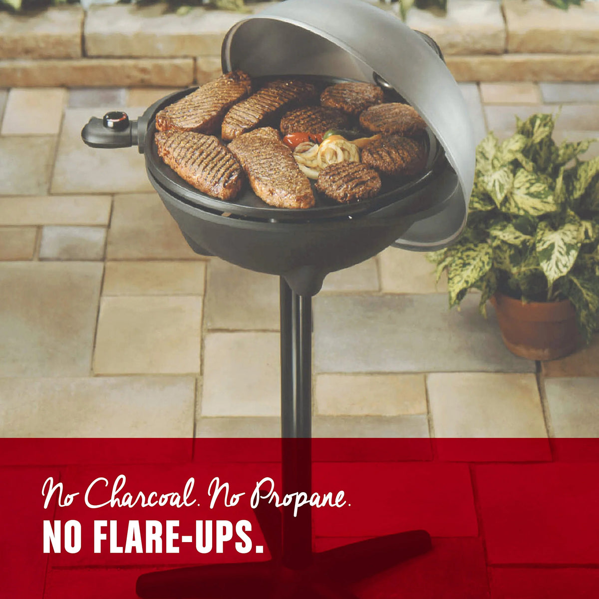 Silver 12+ Servings Upto 15 Electric Grill
