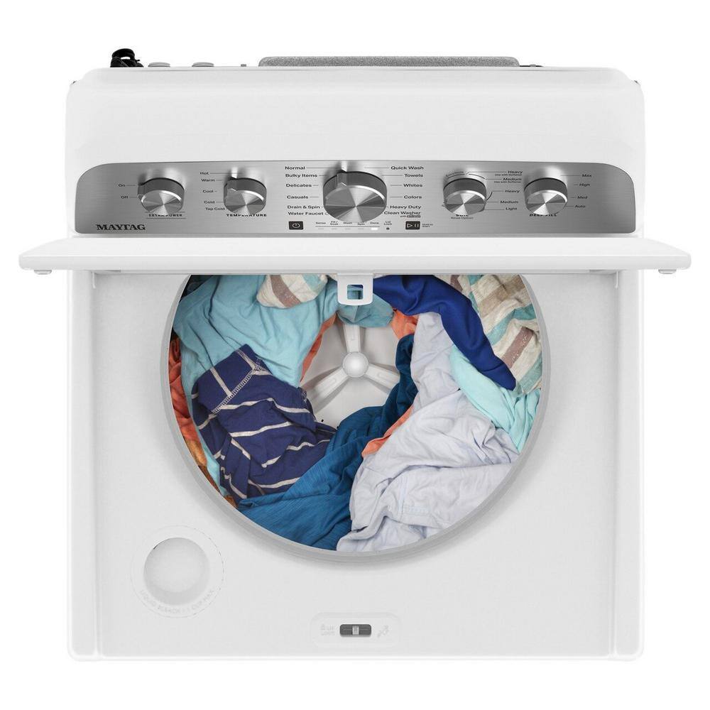 4.8 cu. ft. Top Load Washer with Extra Power Boost, White MVW5430MW