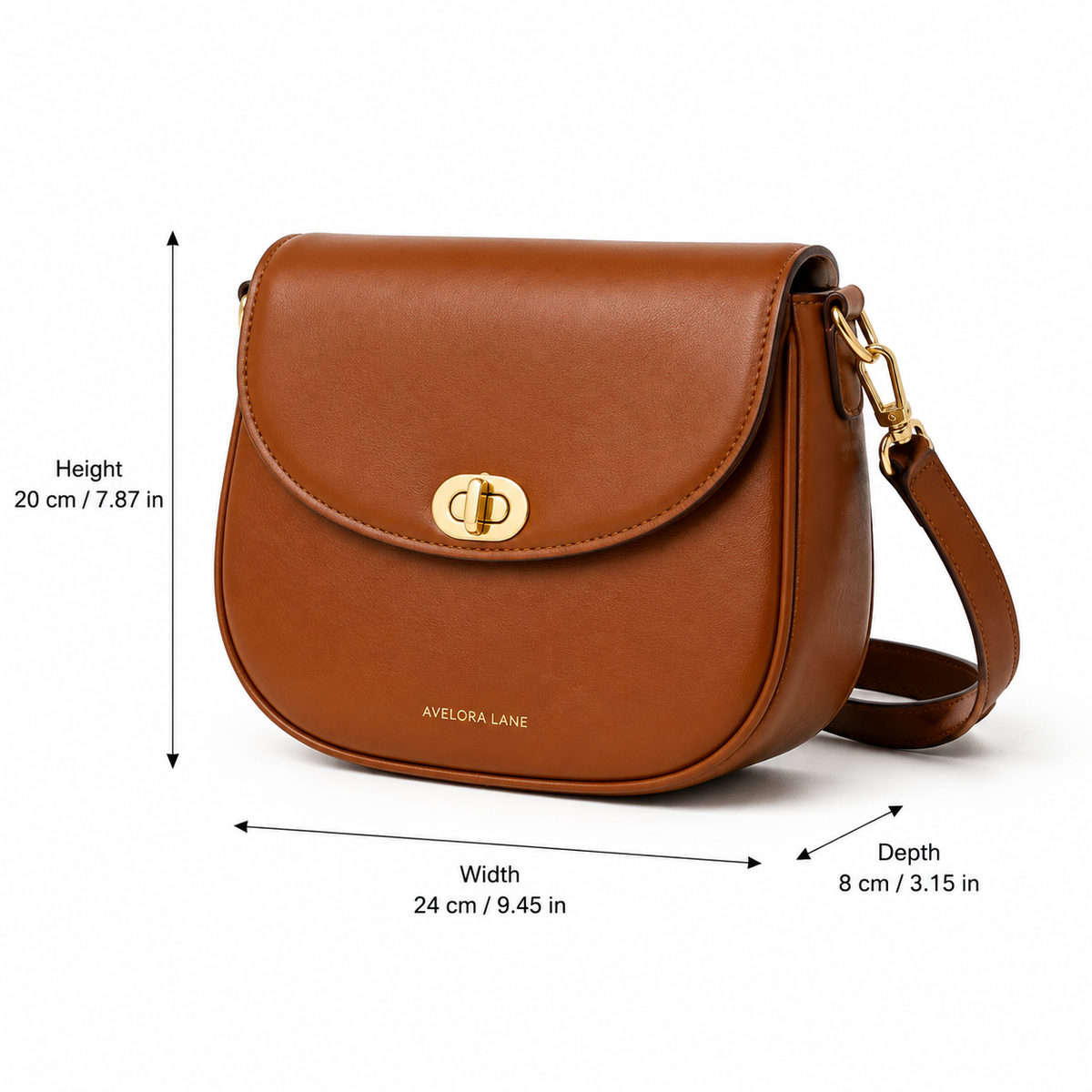 Arden Saddle Crossbody Bag