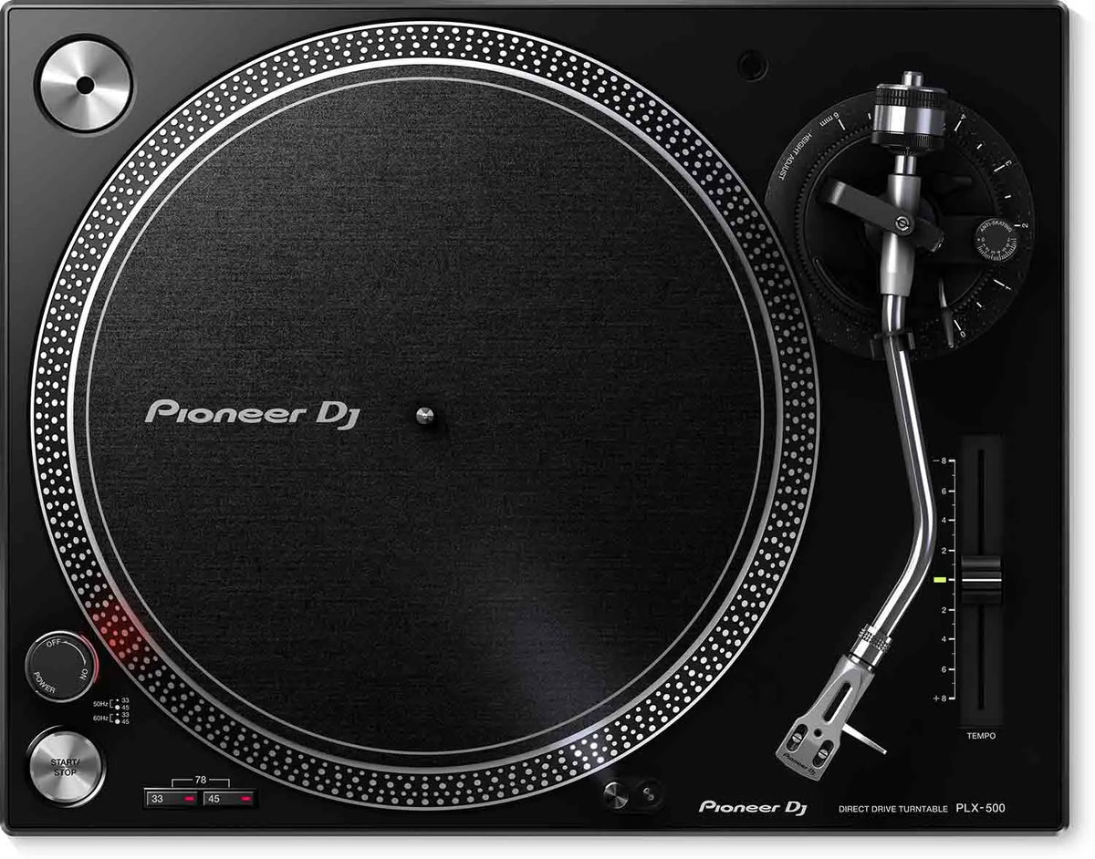 B-Stock: PLX-500-K High Torque, Direct Drive Turntable - Black Configuration B