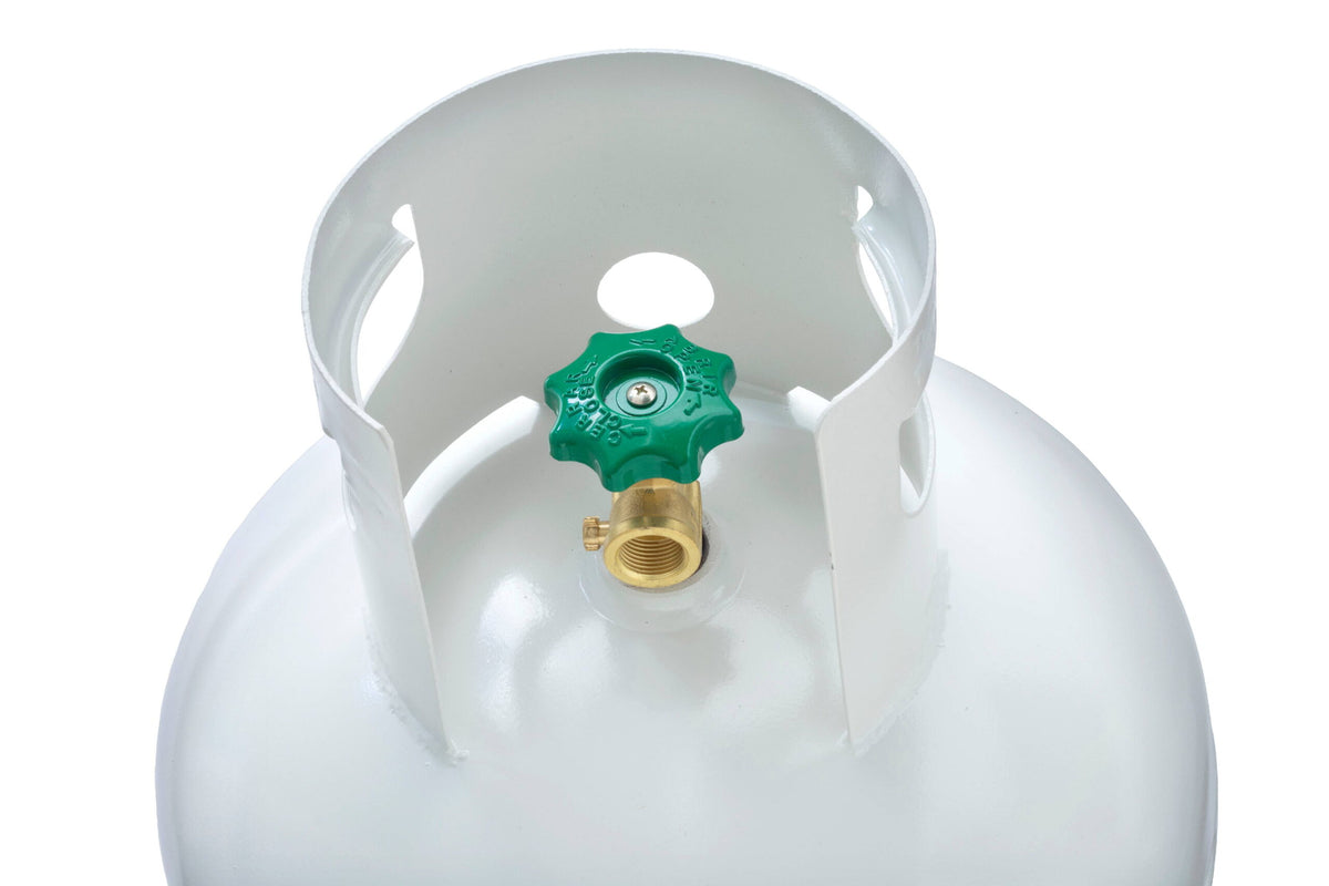 100 lb Steel Propane Cylinder POL Valve (Ships Empty) Configuration B