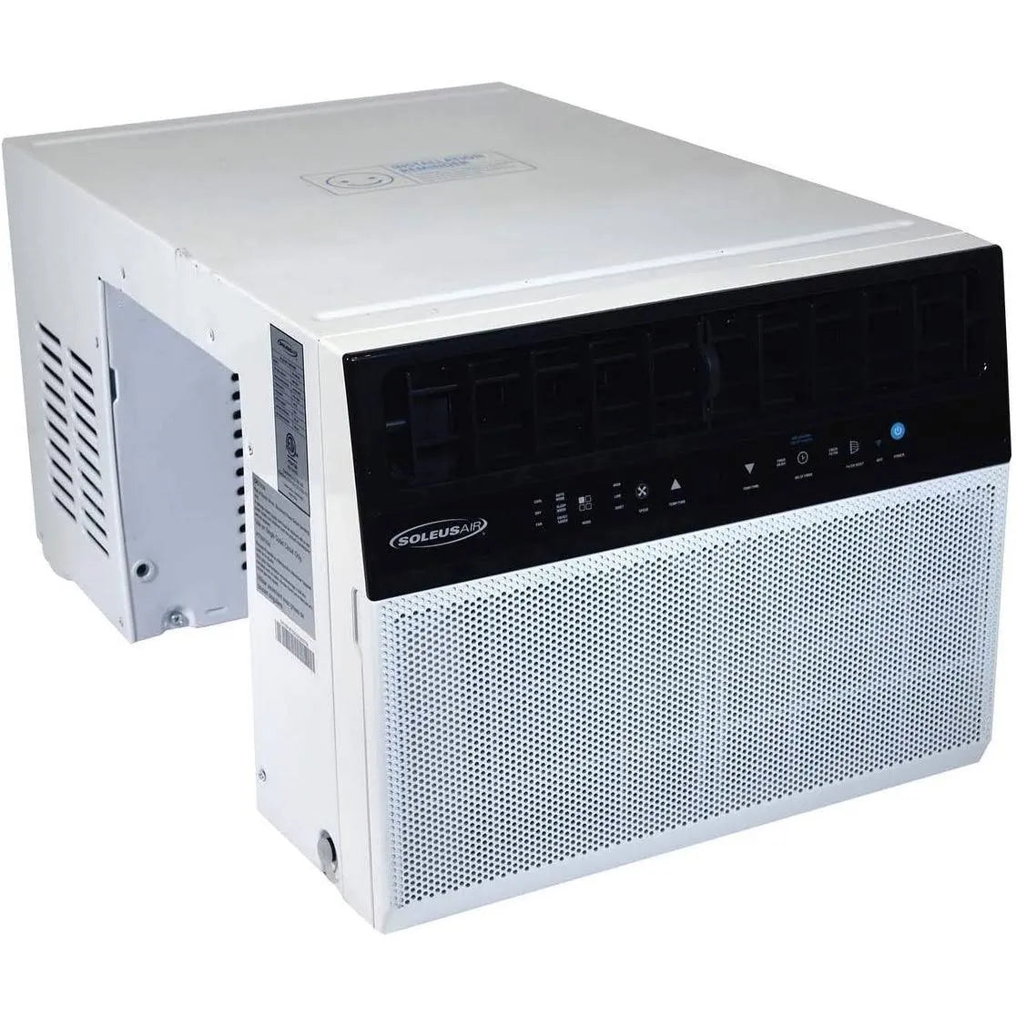8,000 BTU Hybrid (saddle) Window Air Conditioner with WiFi - 8,000 BTU (White)