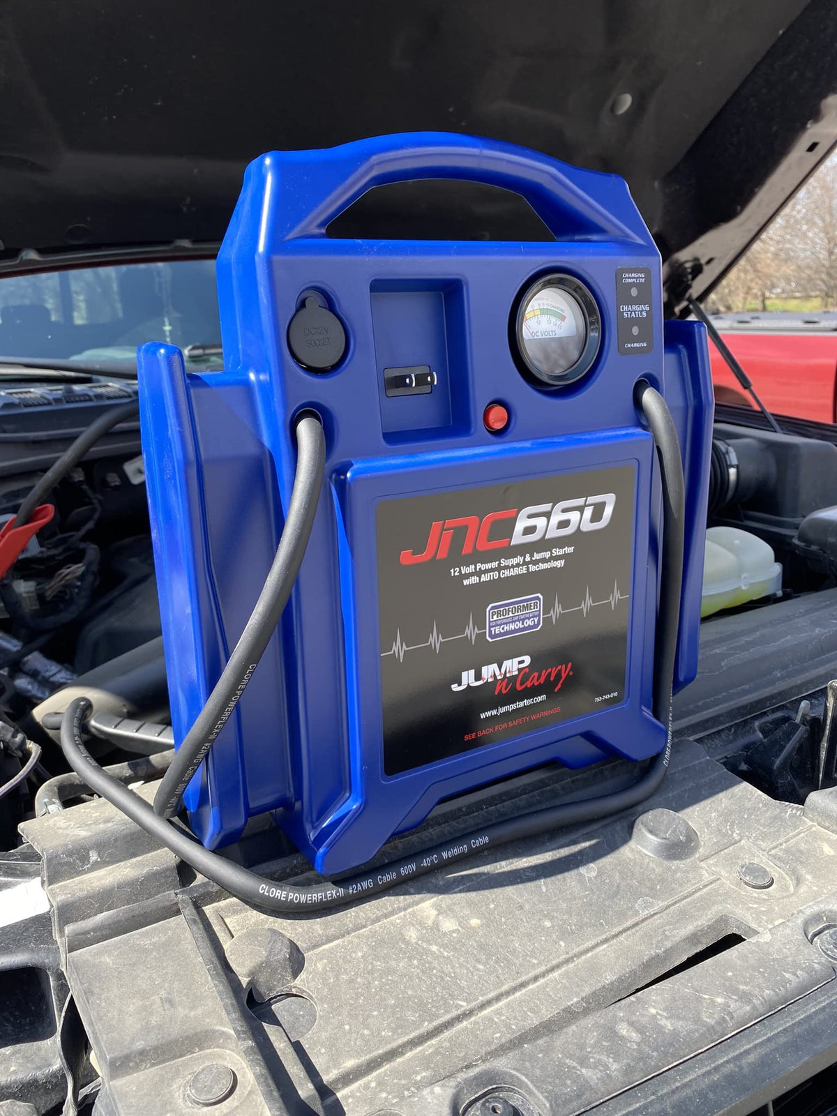 1700 Peak Amp 12-Volt Jump Starter