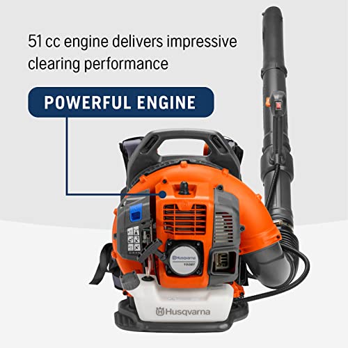 150BT Gas Backpack Leaf Blower, 51cc 2.16HP, 765CFM 270MPH, Ergonomic Design