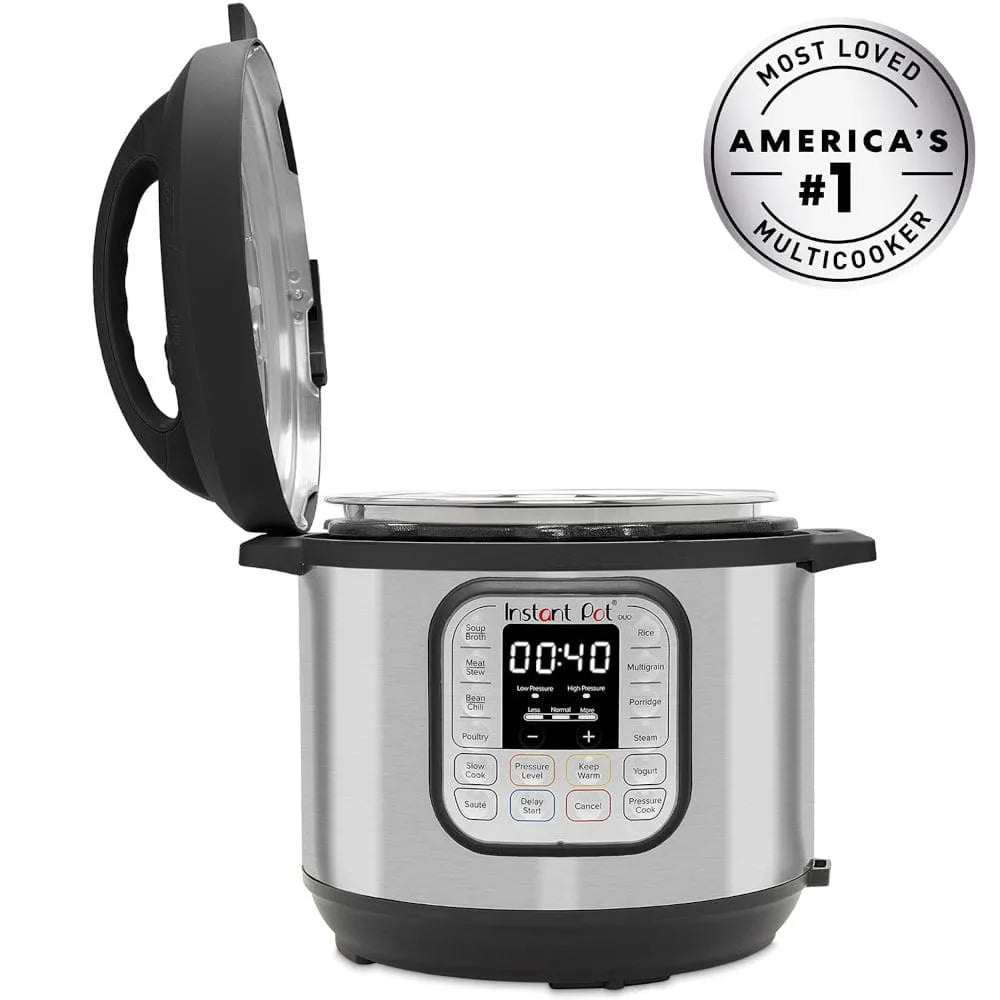 8 qt. Stainless Steel Duo Electric Pressure Cooker Configuration B