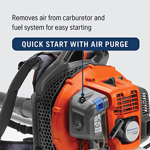 150BT Gas Backpack Leaf Blower, 51cc 2.16HP, 765CFM 270MPH, Ergonomic Design