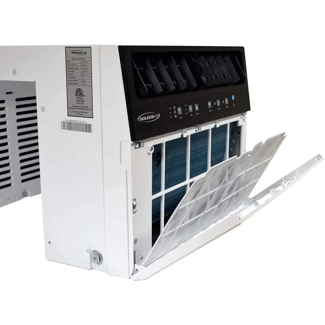 8,000 BTU Hybrid (saddle) Window Air Conditioner with WiFi - 8,000 BTU (White)