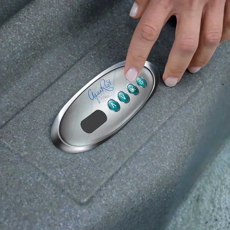 Square Plug And Play Hot Tub with Ozonator