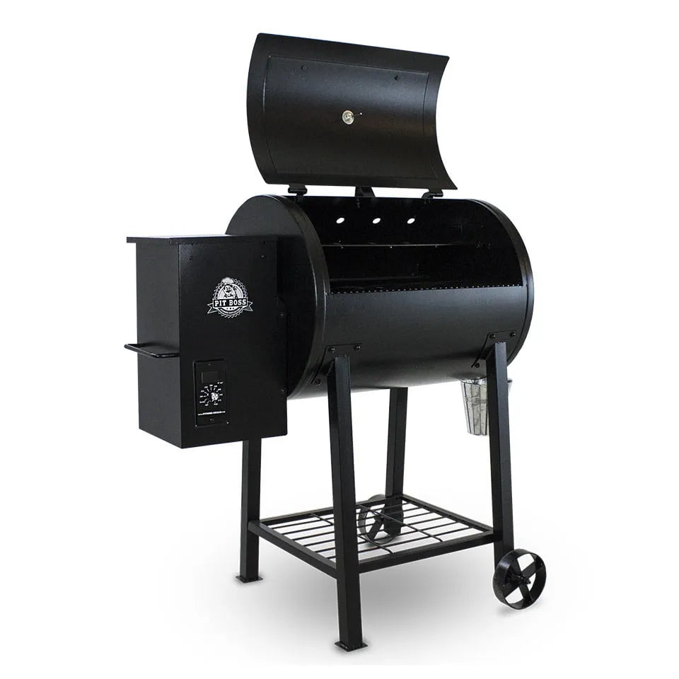 Wood Fired Pellet Grill with Flame Broiler, 700 Sq. In. Cooking Space