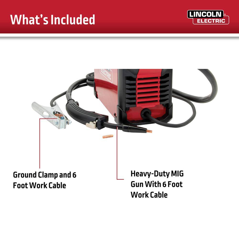 90i FC Flux-Cored Wire Feeder Welder (No Gas) K5255-1 Configuration B