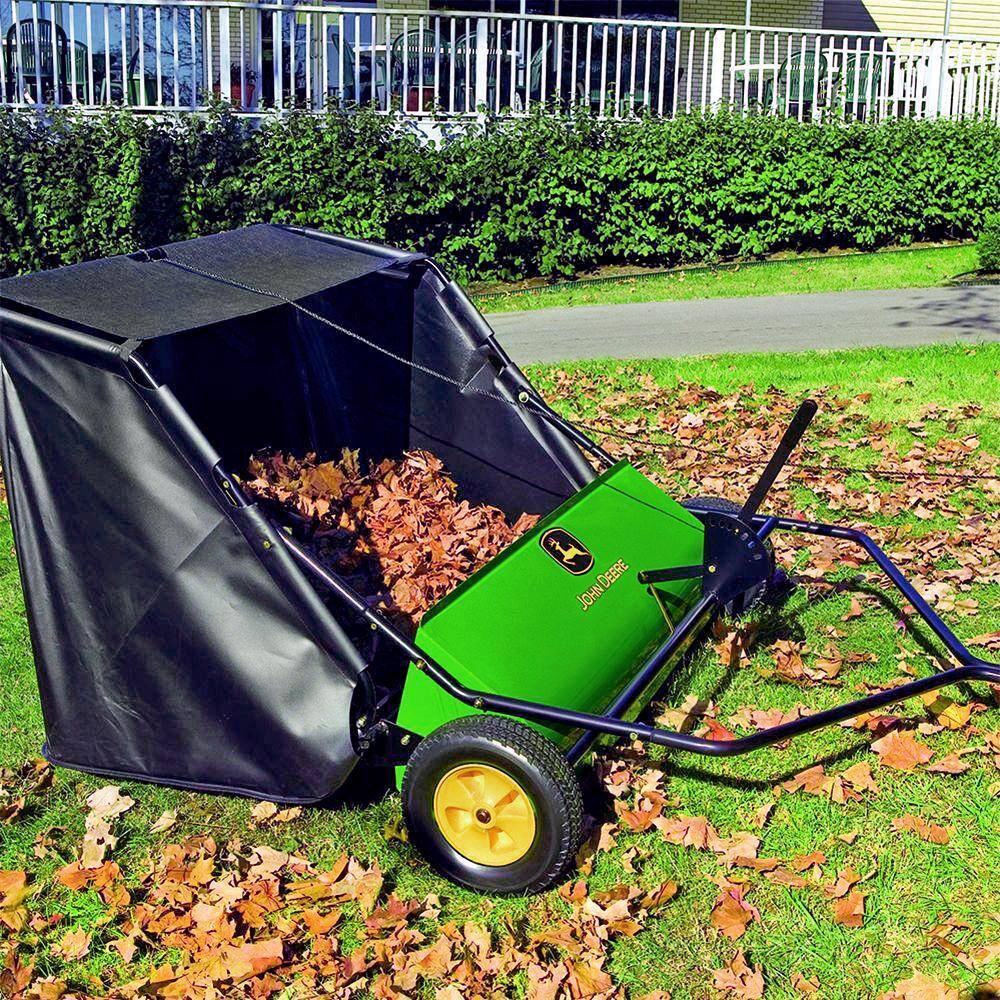 42 Tow-Behind Lawn Sweeper, 24 cu. ft. Capacity, Adjustable Brushes