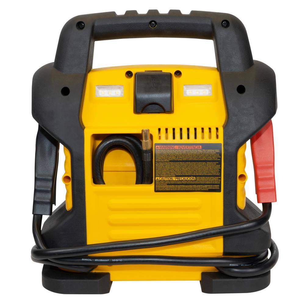 1400 Peak Amp Portable Car Jump Starter with Digital Compressor