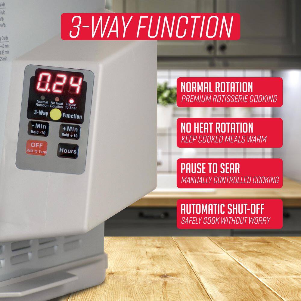 Digital Platinum Countertop Rotisserie Oven ST5000PLAT
