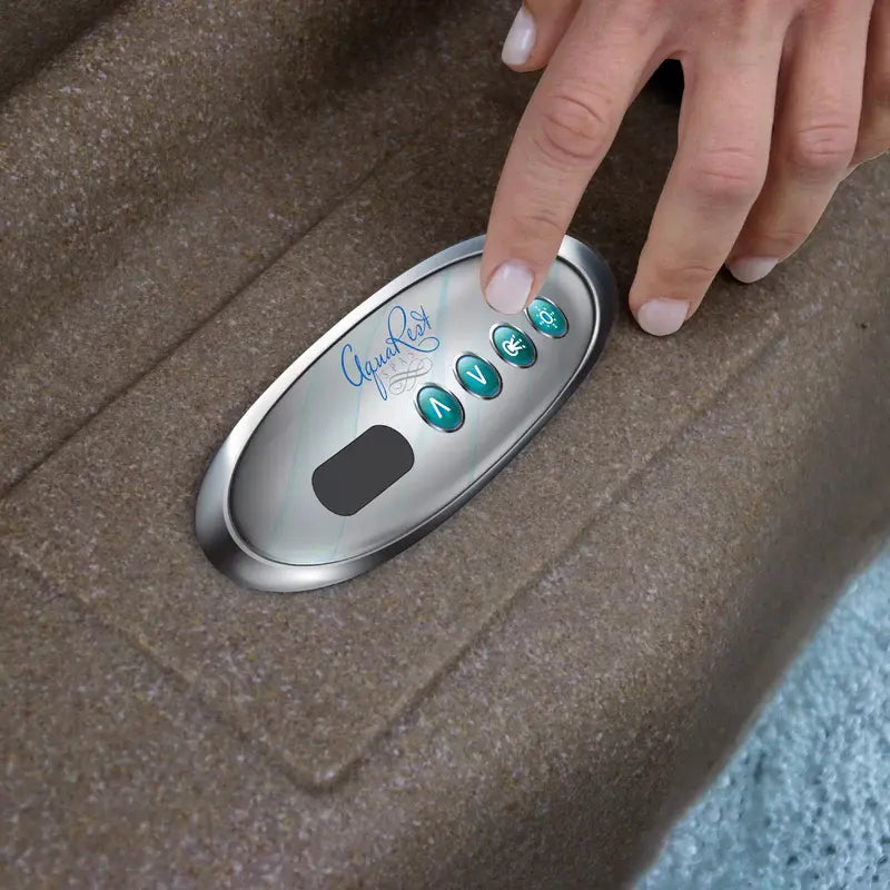 Square Plug And Play Hot Tub with Ozonator