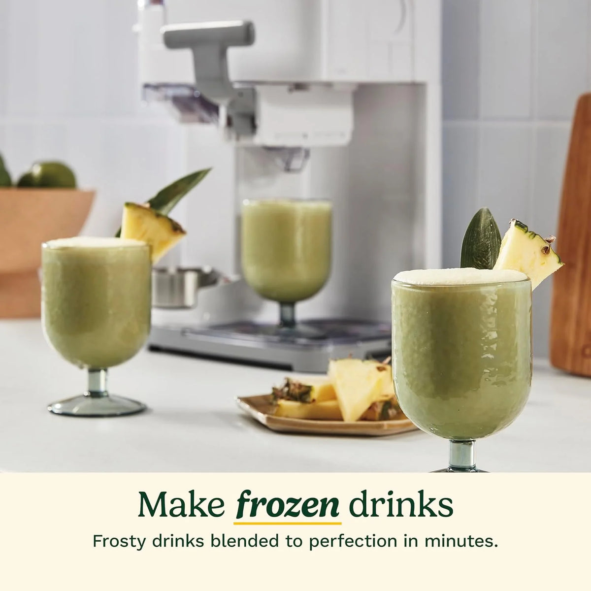 Soft Serve Ice Cream Machine- Mix It In Ice Cream Maker for Frozen Yogurt, Sorbet, Gelato, Drinks 1.5 Quart, White, ICE-48
