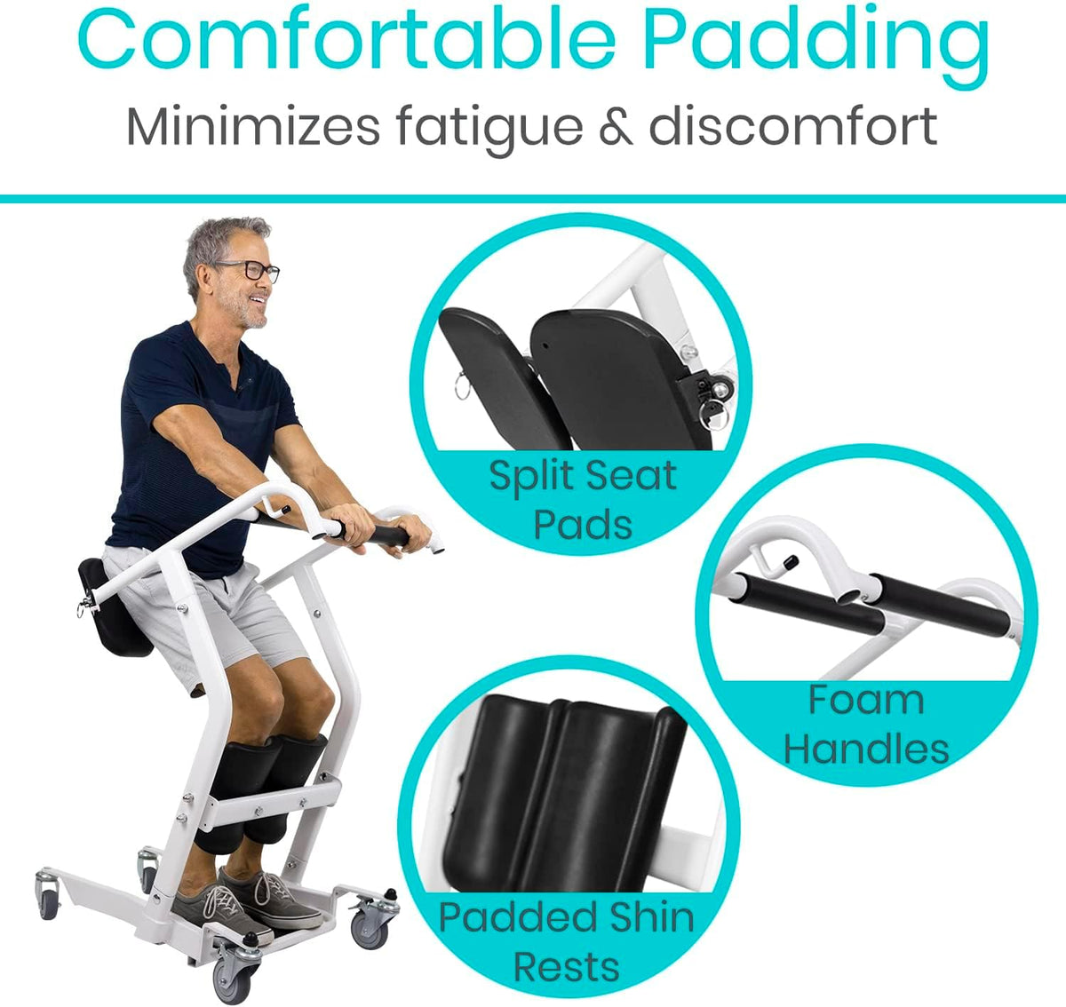 Sit-to-Stand Patient Lift and Transfer Aid