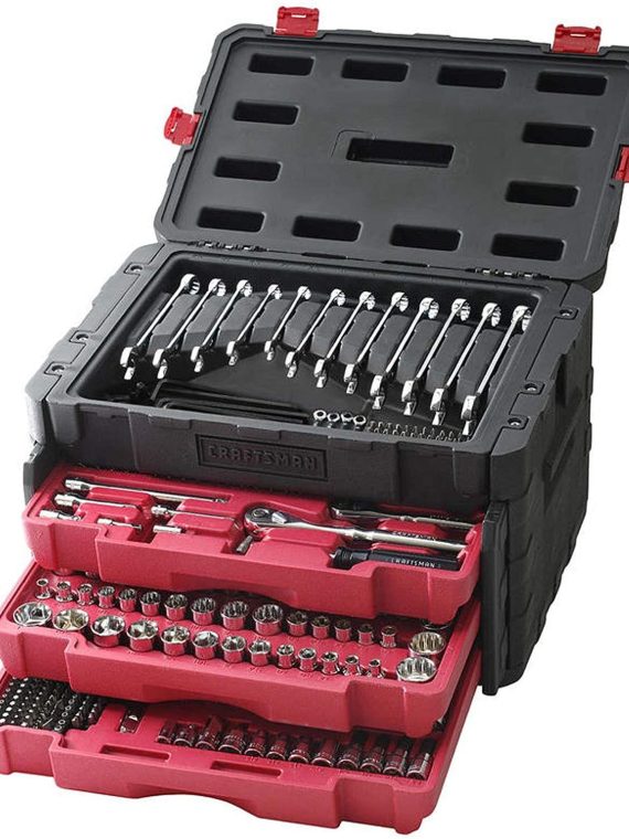 450-Piece Mechanics Set, Ratchet Socket Hand Wrench