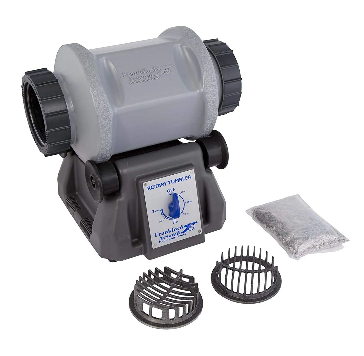 Platinum Series 7L Rotary Tumbler with Media Separator for Brass Cleaning