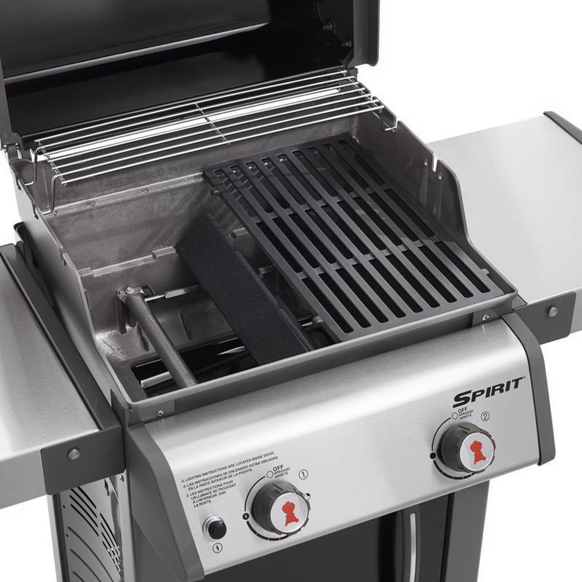 2 Burner Liquid Propane Grill Black