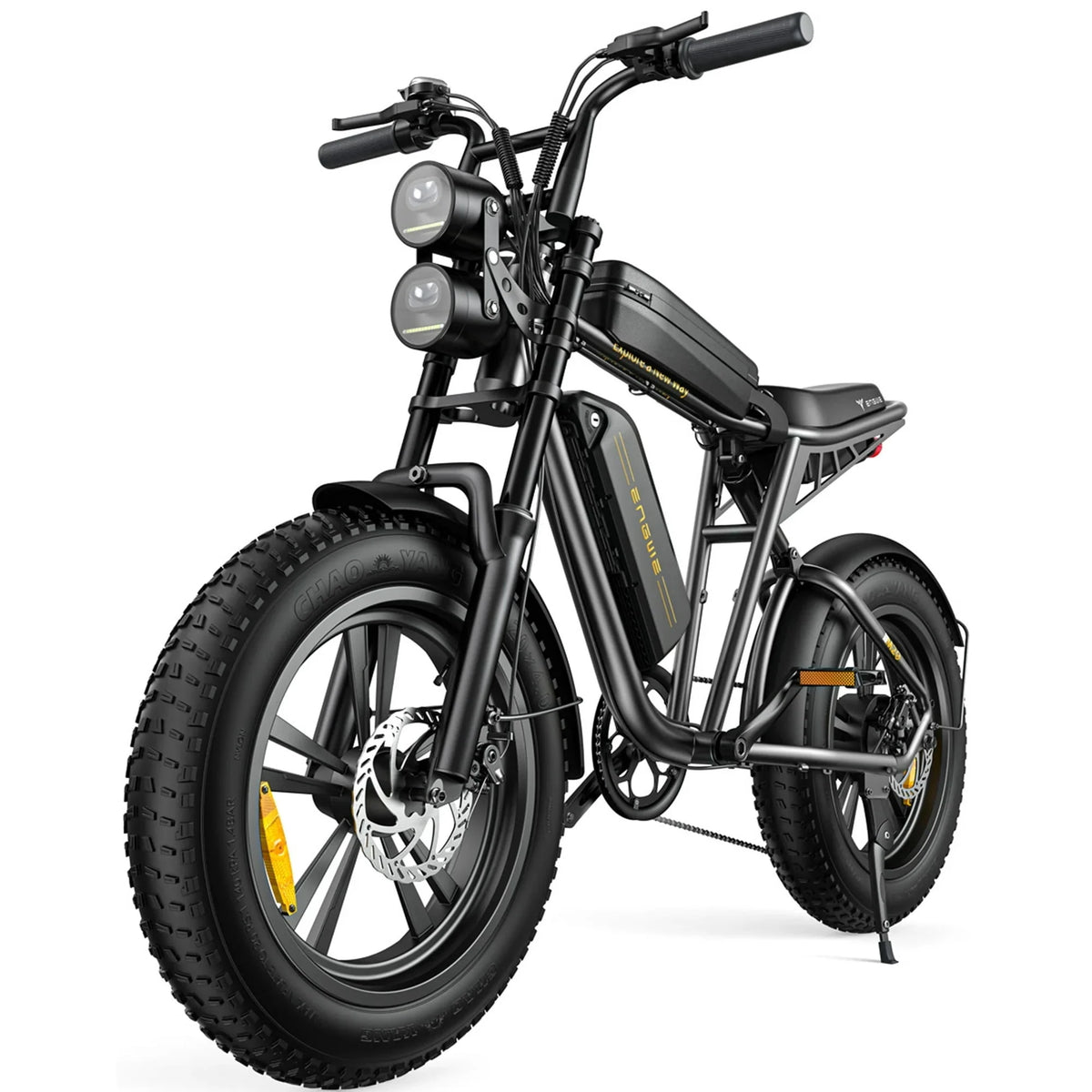 Electric Bike for Adults - 1000W 28mph Moped Ebike with 48V 13A Removable Battery, Up to 94 Miles All Terrain Off Road E-Bike with 20*4.0" Fat Tire,Full Suspension,7-Speed UL Certified