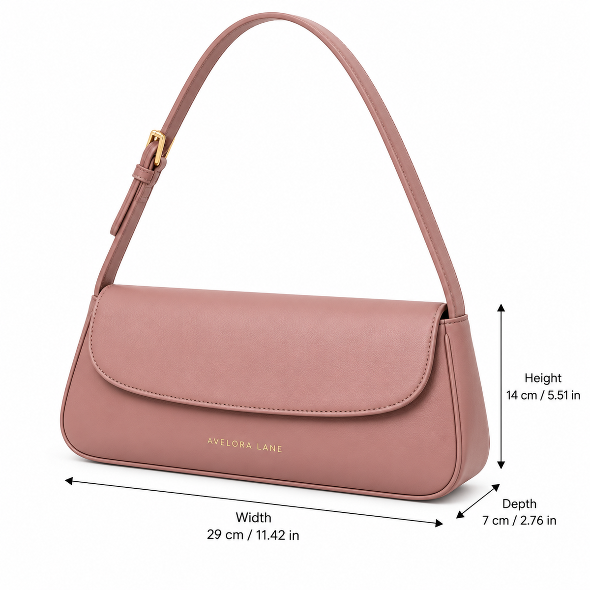 Elise Baguette Shoulder Bag