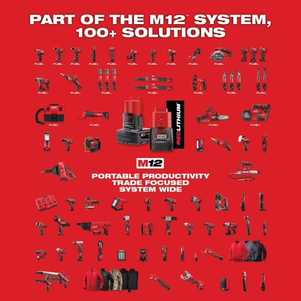 2567-22 12V Lithium-Ion Brushless Cordless High Speed 3/8 in. Ratchet Kit w/(2) Batteries, Charger and Bag